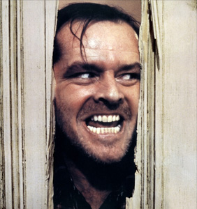 Jack Nicholson dans Shining