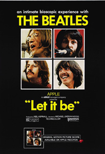 Affiche de Let it Be, de Michael Lindsay-Hogg