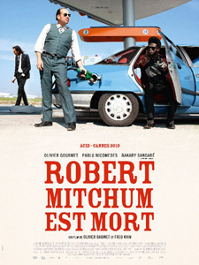 Affiche de Robert Mitchum est mort, d'Olivier Babinet et Fred Kihn