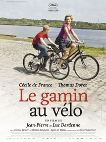 Affiche du Gamin au vélo, de Jean-Pierre et Luc Dardenne