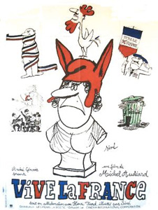 L'affiche de Vive la France de Michel Audiard