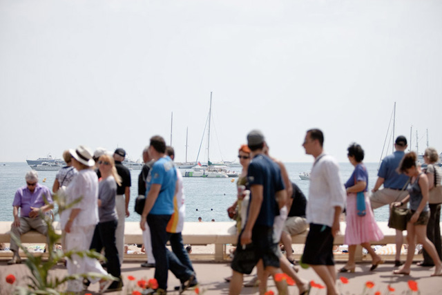 La Croisette à Cannes (c) Sébastien Dolidon