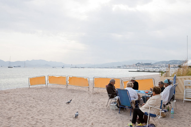 La plage de la Croisette (c) Sébastien Dolidon