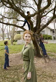 Jessica Chastain dans The Tree of Life