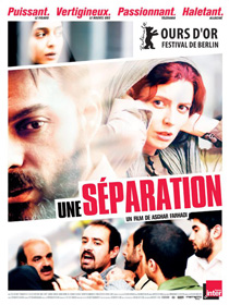 Affiche du film Une séparation, de Asghar Farhadi