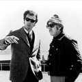 Clint Eastwood et Don Siegel sur le tournage de L'Inspecteur Harry