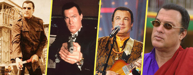 Steven Seagal, aïkidoka, comédien, bluesman, bouddhiste