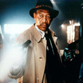 Morgan Freeman dans Seven, de David Fincher