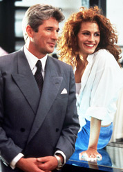 Richard Gere et Julia Roberts dans Pretty Woman