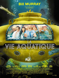 Affiche de La Vie aquatique de Wes Anderson