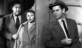 Glenn Ford, Gloria Grahame et Broderick Crawford dans Désirs humains