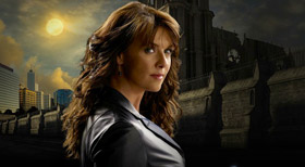 Helen Magnus (Amanda Tapping), l'héroïne de Sanctuary