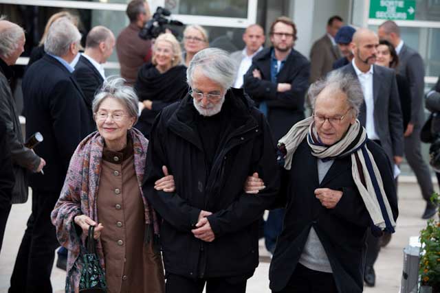 L'équipe d'Amour de Haneke (c) Sébastien Dolidon