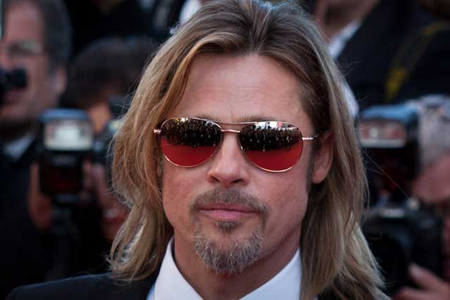 Brad Pitt déguisé en Ken, Cannes 2012