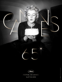 Marilyn Monroe sur l'affiche du 65e Festival de Cannes