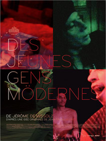 Affiche de Des jeunes gens mödernes, de Jérôme de MIssolz