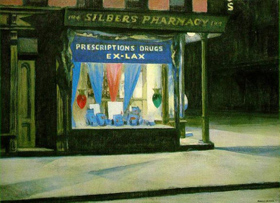 Drug Store, Edward Hopper