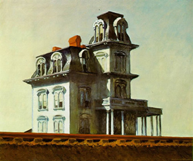 House by the Railroad, Edward Hopper