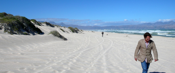 Plage de Cape Town en Afrique du Sud