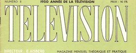 Le mensuel de la télévision 1950