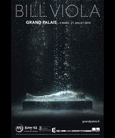 Affiche Bill Viola au Grand Palais