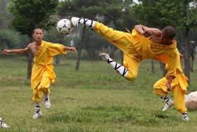 Du foot pour faire rire : Shaolin Soccer