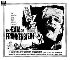 L'Empreinte de Frankenstein, de Freddie Francis