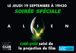 Ciné-Quiz Alien UGC Paris 19